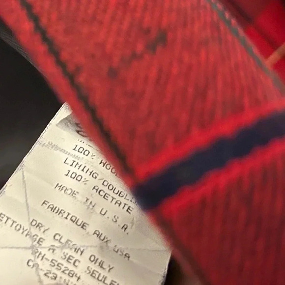 Talbots vintage plaid blazer holiday preppy Christmas Academia petite relaxedfit - Picture 7 of 9